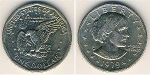 1 Dólar Estados Unidos de América (1776 - ) Níquel/Cobre Susan Brownell Anthony (1820-1906)