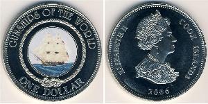 1 Dólar Islas Cook Níquel/Cobre 