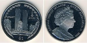 1 Dólar Islas Vírgenes Níquel/Cobre 