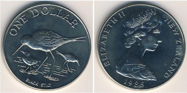 1 Dólar Nueva Zelanda Níquel/Cobre 