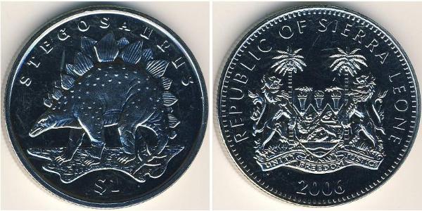 1 Dólar Sierra Leona Níquel/Cobre 