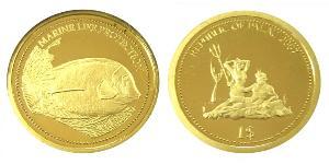1 Dólar Palaos Oro 