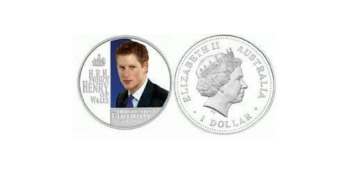 1 Dólar Australia (1939 - ) Plata Isabel II (1926-2022)