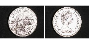 1 Dólar Canadá Plata Isabel II (1926-2022)