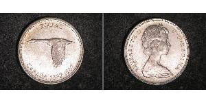 1 Dólar Canadá Plata Isabel II (1926-2022)