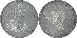 1 Dólar Estados Unidos de América (1776 - ) Plata 