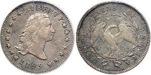 1 Dólar Estados Unidos de América (1776 - ) Plata 