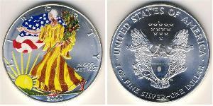 1 Dólar Estados Unidos de América (1776 - ) Plata 
