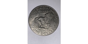 1 Dólar Estados Unidos de América (1776 - ) Plata Dwight D. Eisenhower (1890-1969)