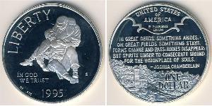 1 Dólar Estados Unidos de América (1776 - ) Plata 