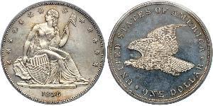 1 Dólar Estados Unidos de América (1776 - ) Plata 