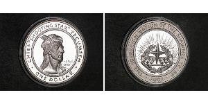1 Dólar Estados Unidos de América (1776 - ) Plata 