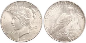 1 Dólar Estados Unidos de América (1776 - ) Plata 