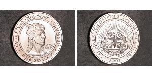 1 Dólar Estados Unidos de América (1776 - ) Plata 