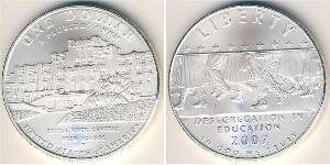 1 Dólar Estados Unidos de América (1776 - ) Plata 