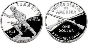 1 Dólar Estados Unidos de América (1776 - ) Plata 