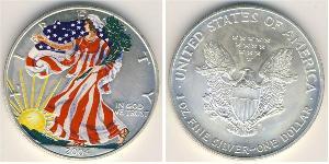 1 Dólar Estados Unidos de América (1776 - ) Plata 