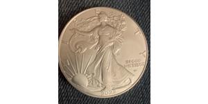 1 Dólar Estados Unidos de América (1776 - ) Plata 