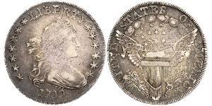 1 Dólar Estados Unidos de América (1776 - ) Plata Anne Willing Bingham (1764-1801)