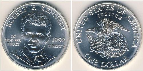 1 Dólar Estados Unidos de América (1776 - ) Plata 