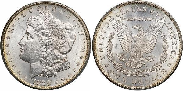 1 Dólar Estados Unidos de América (1776 - ) Plata 