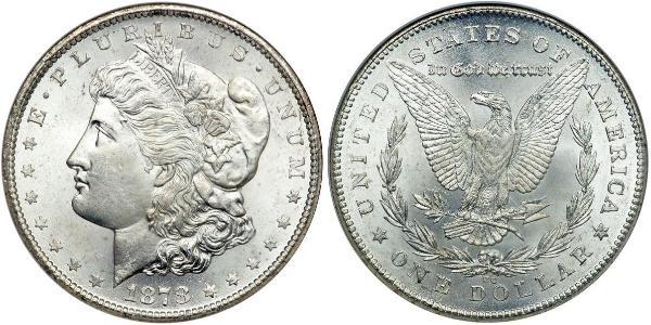 1 Dólar Estados Unidos de América (1776 - ) Plata 