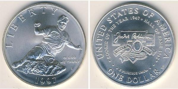 1 Dólar Estados Unidos de América (1776 - ) Plata 