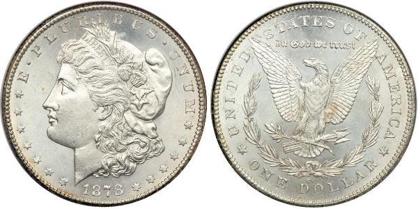 1 Dólar Estados Unidos de América (1776 - ) Plata 