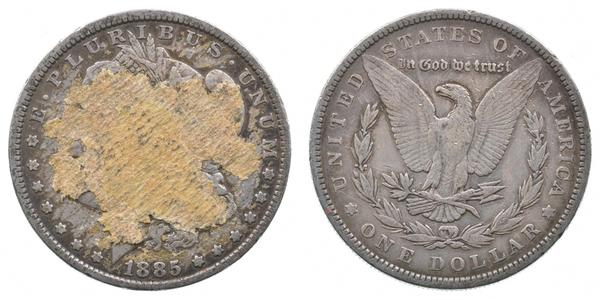 1 Dólar Estados Unidos de América (1776 - ) Plata 