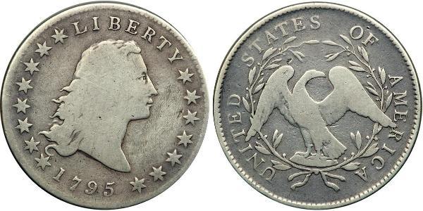 1 Dólar Estados Unidos de América (1776 - ) Plata 
