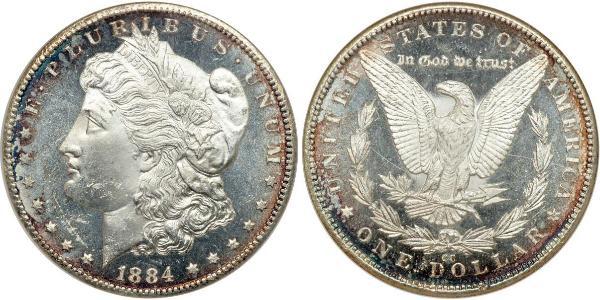 1 Dólar Estados Unidos de América (1776 - ) Plata 