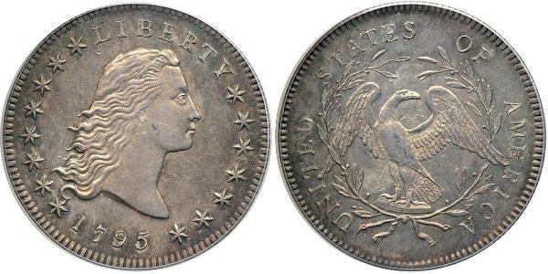 1 Dólar Estados Unidos de América (1776 - ) Plata 