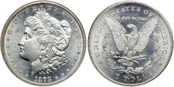 1 Dólar Estados Unidos de América (1776 - ) Plata 
