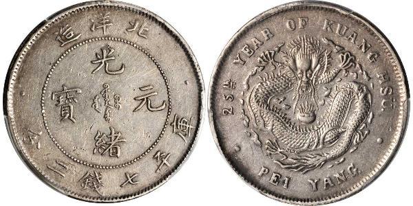 1 Dólar República Popular China Plata 