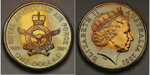 1 Dólar Australia (1939 - )  Isabel II (1926-2022)