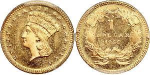 1 Dólar Estados Unidos de América (1776 - )  