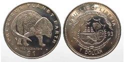 1 Dólar Liberia  