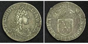 1 Ecu France Argent Louis XIV de France (1638-1715)