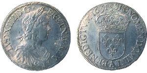 1 Ecu France Argent Louis XIV de France (1638-1715)