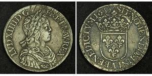 1 Ecu France Argent Louis XIV de France (1638-1715)