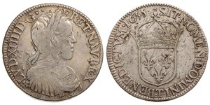 1 Ecu France Argent Louis XIV de France (1638-1715)