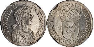 1 Ecu France Argent Louis XIV de France (1638-1715)