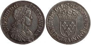 1 Ecu France Argent Louis XIV de France (1638-1715)