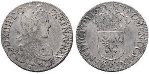 1 Ecu France Argent Louis XIV de France (1638-1715)