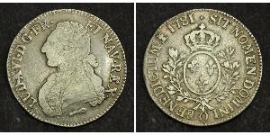 1 Ecu Kingdom of France (843-1791) Argent Louis XVI de France (1754 - 1793)