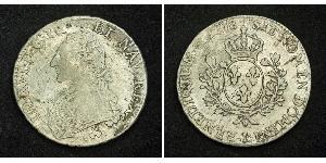 1 Ecu Kingdom of France (843-1791) Argent Louis XVI de France (1754 - 1793)