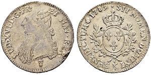 1 Ecu Kingdom of France (843-1791) Argent Louis XVI de France (1754 - 1793)