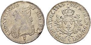 1 Ecu Kingdom of France (843-1791) Argent Louis XVI de France (1754 - 1793)