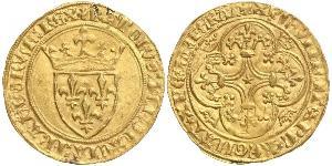 1 Ecu Kingdom of France (843-1791) Gold Karl VI (1368-1422)