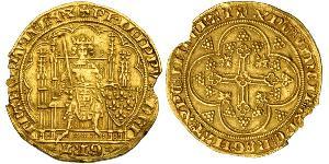 1 Ecu Kingdom of France (843-1791) Gold Philipp VI, König von Frankreich (1293 - 1350)